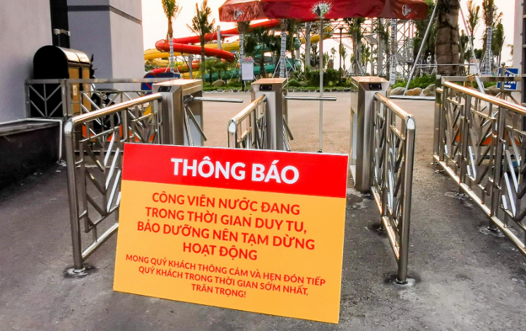Công viên Thanh Hà đóng cửa sau vụ bé trai 6 tuổi đuối nước thương tâm