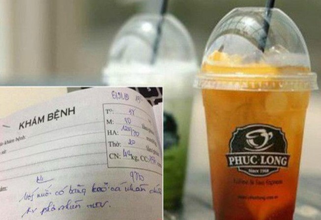 Uống trà chứa băng keo y tế dính máu có thể lây nhiễm HIV?