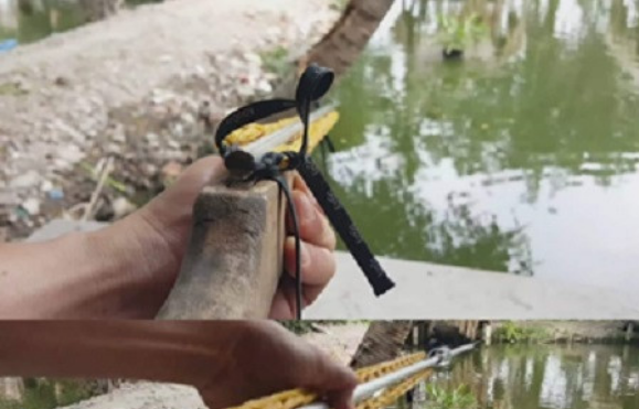 Bé trai 14 tuổi bị vỡ nhãn cầu và vết thương xuyên sọ bởi súng tự chế