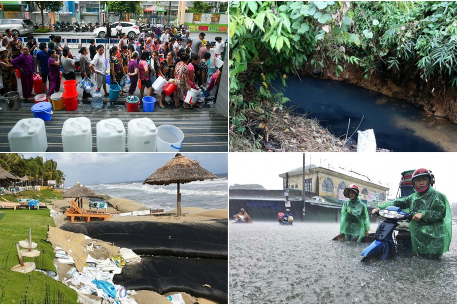 Ảnh: Cảnh người dân Thủ đô xách nước như thời bao cấp gây chú ý nhất tuần qua