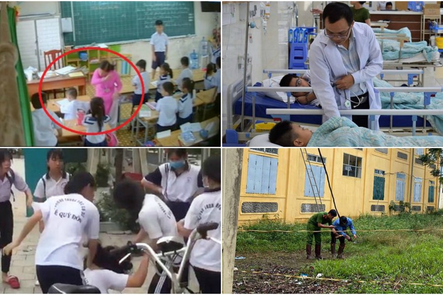 Giáo dục tuần qua: Buộc thôi việc cô giáo đánh học trò, Nữ sinh bị đánh hội đồng