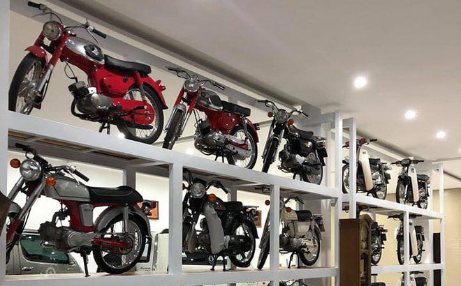 Dân tình choáng ngợp trước bộ sưu tập xe máy cổ "cực khủng"