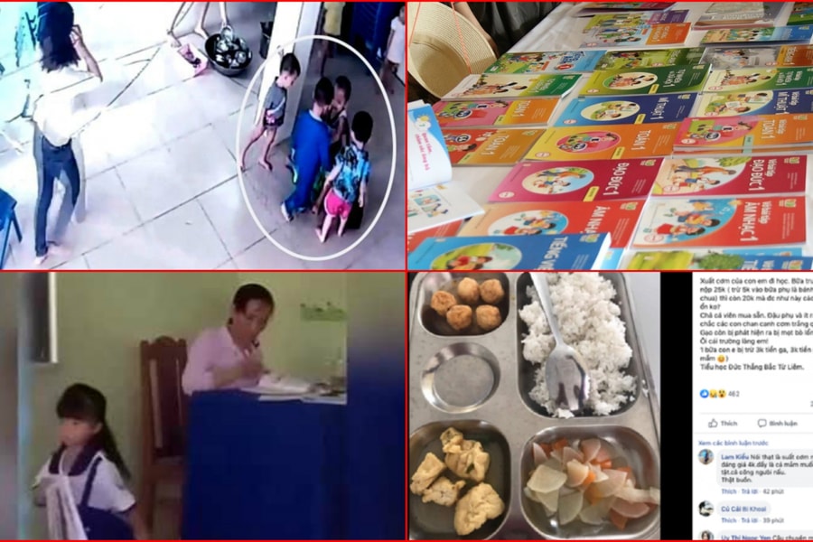 Giáo dục tuần qua: Kỷ luật cô giáo ném vở học sinh; Đình chỉ Hiệu phó trường có trẻ bị giẫm đạp