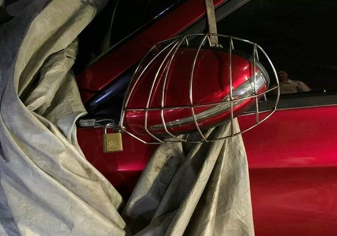 Chiêu bảo vệ gương ô tô khiến dân mạng "chào thua"