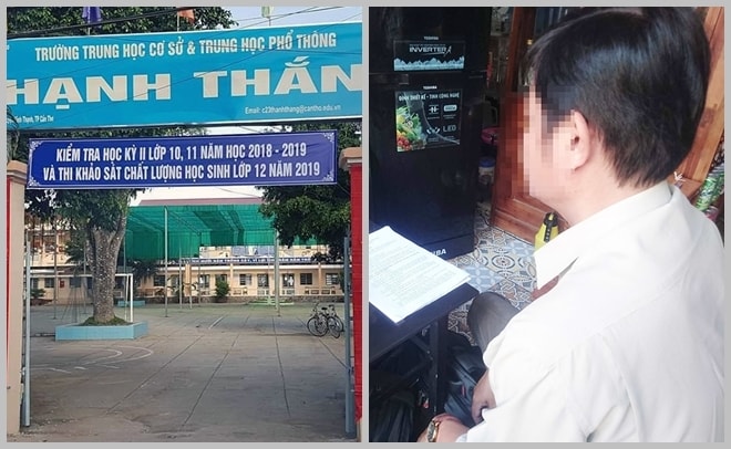 Nam giáo viên tiếp tay cho nữ Hiệu trưởng phát tán "ảnh nóng" Hiệu phó ở Cần Thơ