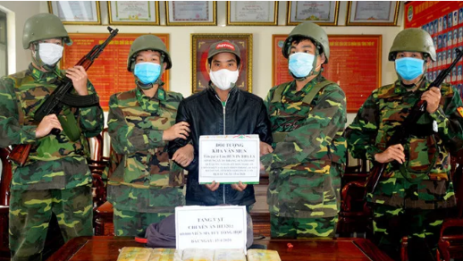 Phá chuyên án ma túy "khủng", bắt đối tượng vận chuyển 60.000 viên ma túy qua biên giới