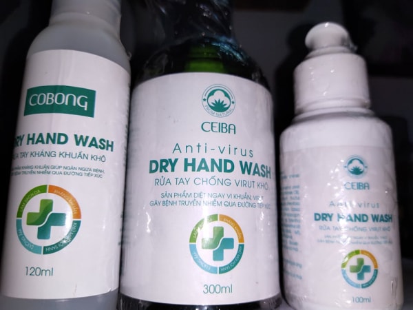 Nước rửa tay khô Dry Hand wash: Thu hồi phiếu công bố, yêu cầu tiêu hủy toàn bộ sản phẩm