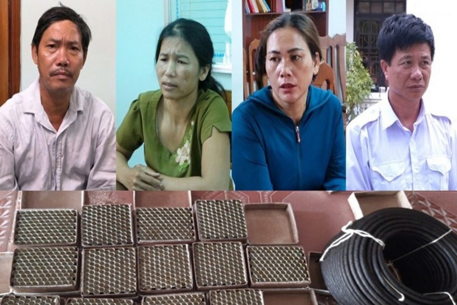 Khởi tố nhóm đối tượng tàng trữ, mua bán trái phép hơn 2 tạ thuốc nổ