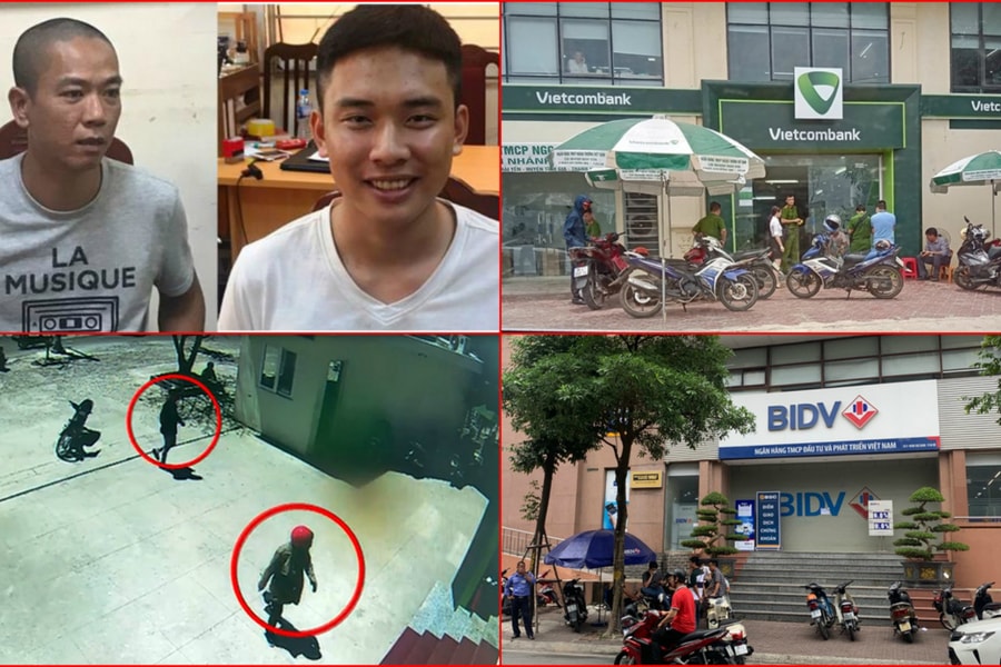 Những vụ cướp ngân hàng táo tợn gây chấn động dư luận trong thời gian gần đây