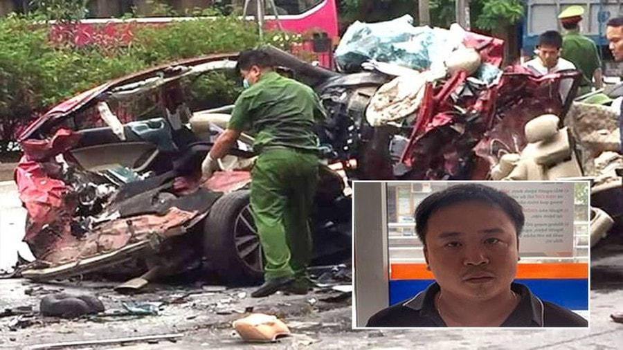 Tài xế container buồn ngủ gây tai nạn khiến 3 người tử vong ở Hà Nội có thể bị phạt 15 năm tù