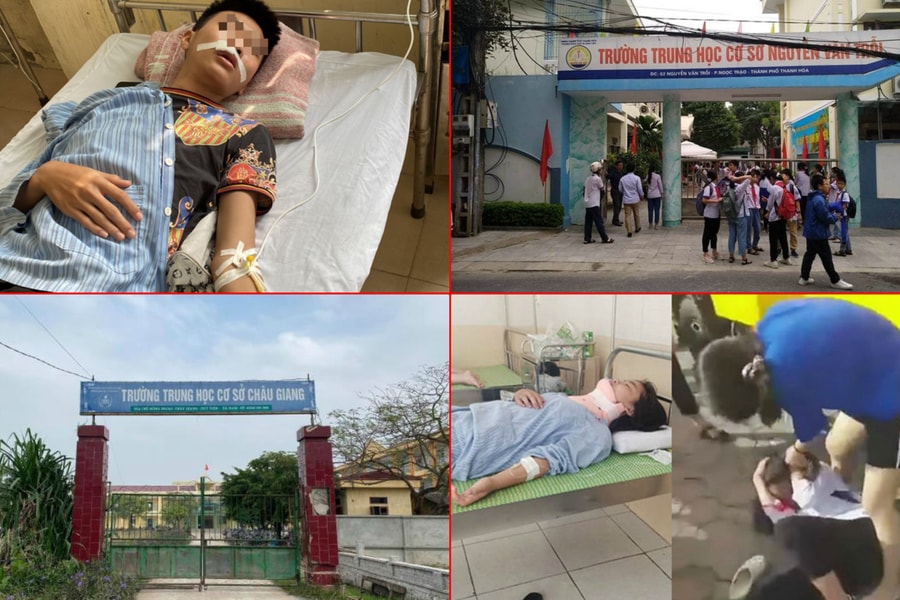 Nam sinh lớp 9 đánh bạn tử vong và hàng loạt vụ bạo lực trong học đường