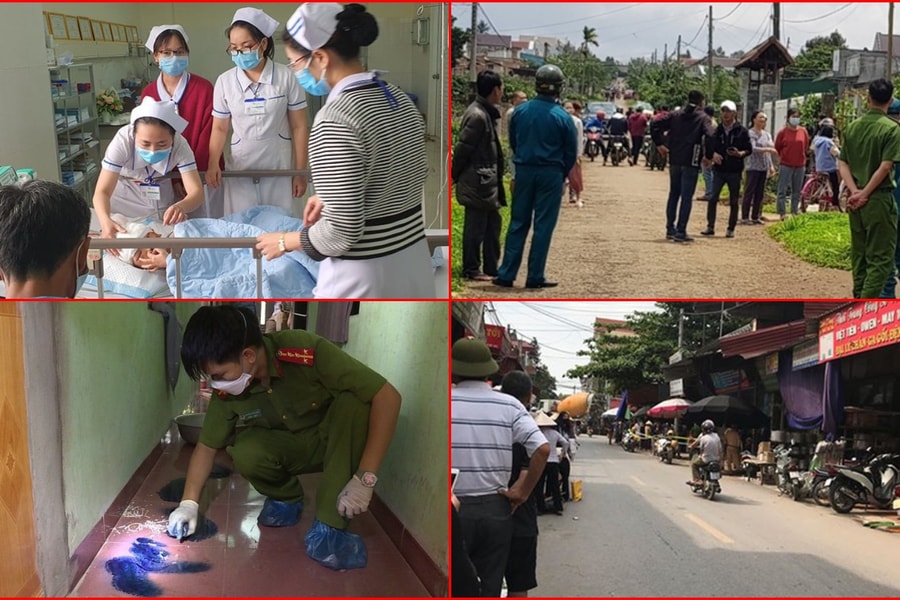 Bé trai 5 tuổi bị cha chém nguy kịch và thảm kịch người tâm thần gây án