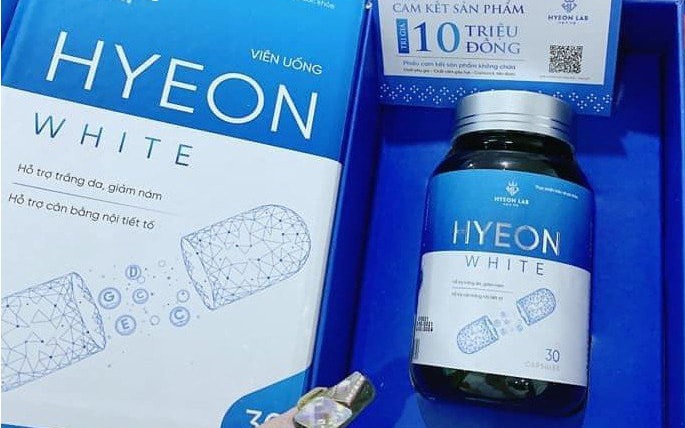Cục ATTP - Bộ Y tế cảnh báo về sản phẩm Viên uống Hyeon White