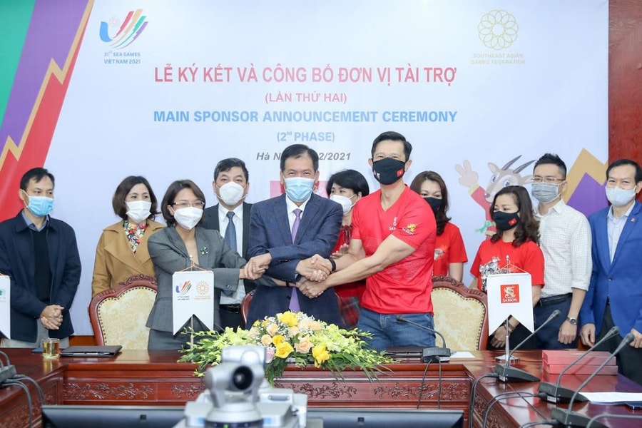 Bia Saigon là nhà tài trợ kim cương cho SEA Games 31 tại Việt Nam
