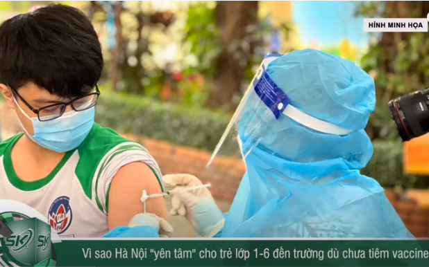Trẻ lớp 1-6 chưa tiêm vaccine, vì sao Hà Nội 'yên tâm' mở cửa trường học? 