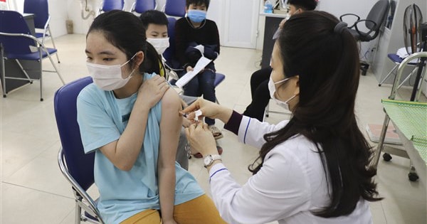 Hơn 51.000 trẻ từ 5 - dưới 12 tuổi ở Hà Nội đã tiêm vaccine COVID-19