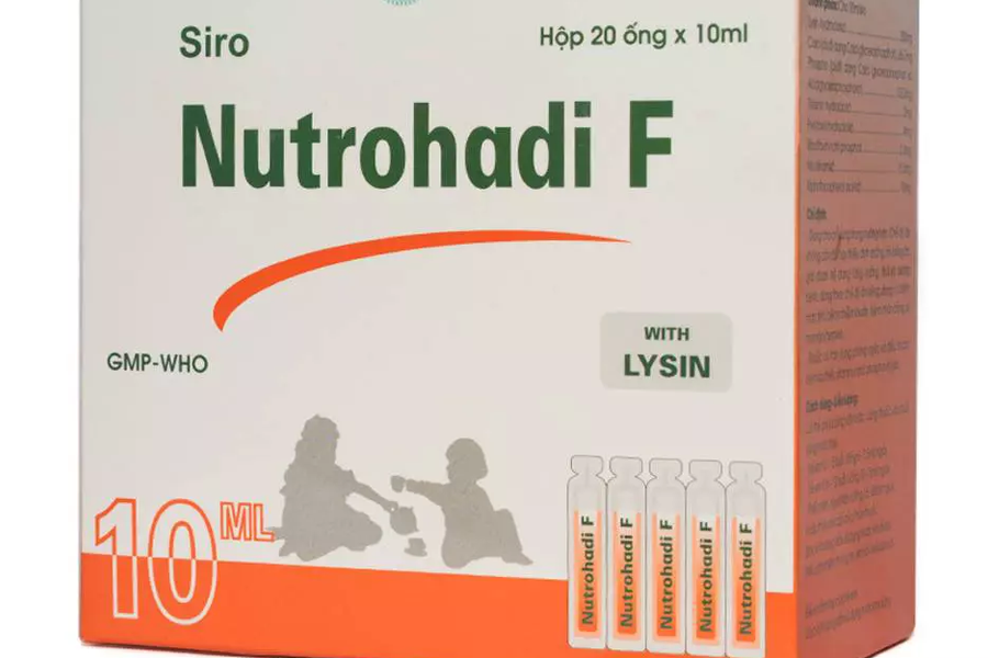 Thuốc Siro Nutrohadi F bị thu hồi do vi phạm tiêu chuẩn chất lượng