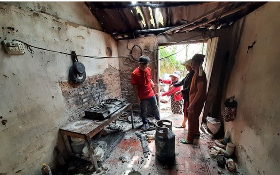 Bắc Giang: 3 người bị bỏng nặng vì rò rỉ khí gas