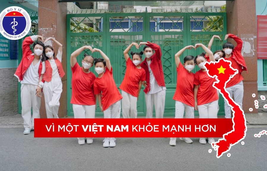 Vũ điệu 2K phòng chống dịch COVID-19: "Vì một Việt Nam khỏe mạnh hơn"