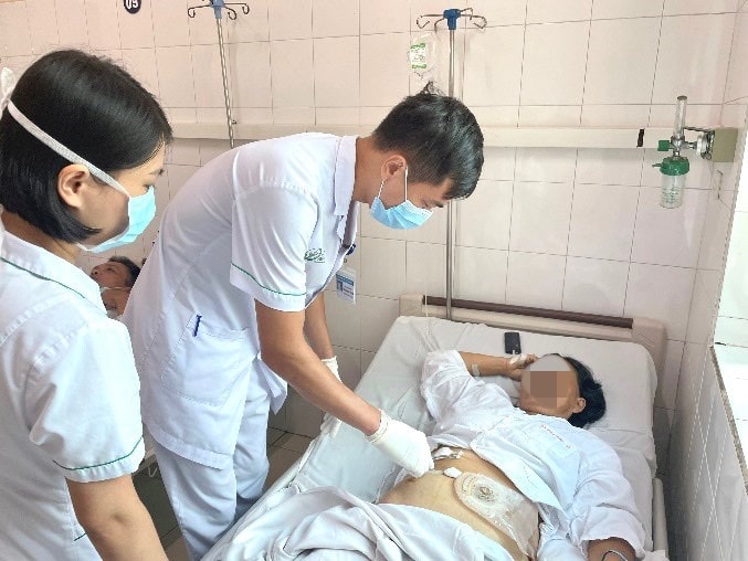 Tổn thương tầng sinh môn do trâu húc