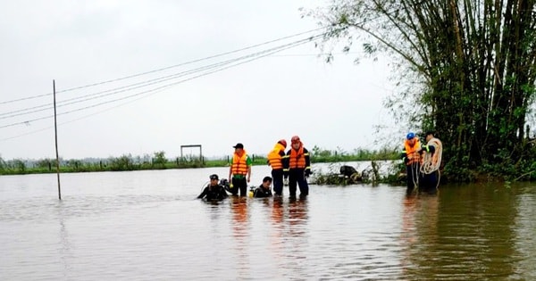 Hai vợ chồng đi qua đập tràn, một người đuối nước tử vong