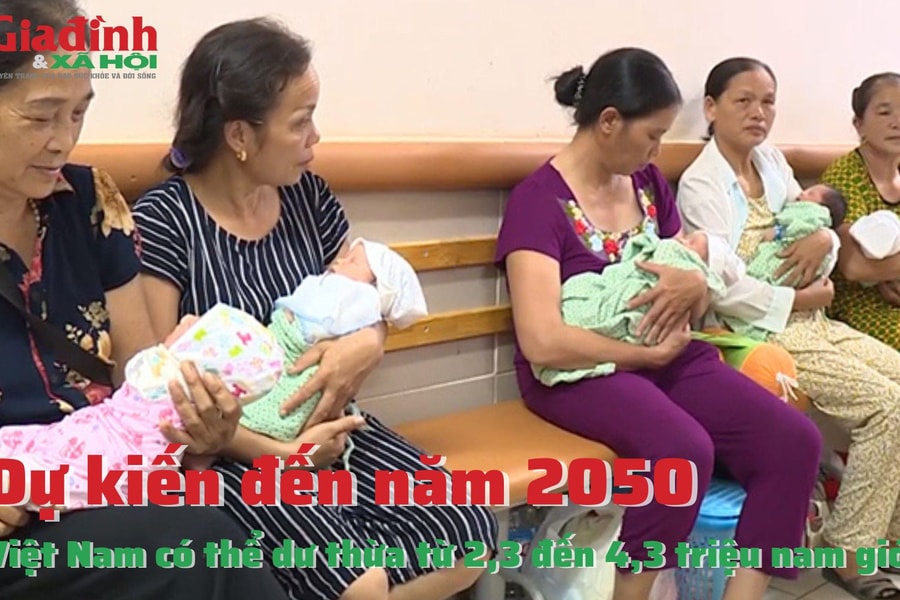 Nam giới có thể dư thừa từ 2,3 đến 4,3 triệu người vào năm 2050