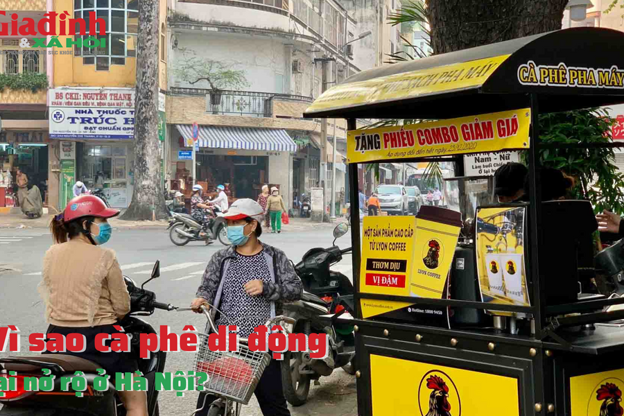 Vì sao cà phê di động lại nở rộ ở Hà Nội?