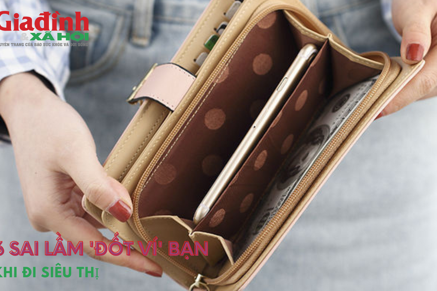 6 sai lầm 'đốt ví' bạn khi đi siêu thị