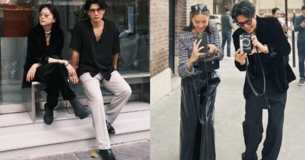 Gu thời trang "chất" cả đôi của cặp vợ chồng Ngô Thanh Vân và Huy Trần