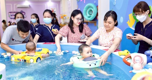 Thương hiệu dịch vụ bơi thủy liệu cho bé