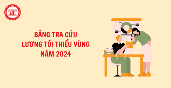 Bảng tra cứu lương tối thiểu vùng 2024 mới nhất