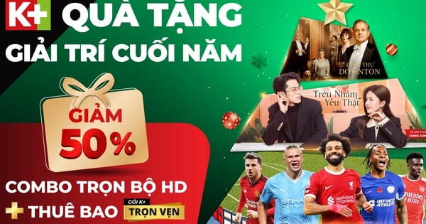 K+ tri ân khách hàng với loạt ưu đãi khủng cùng quà tặng giải trí cuối năm