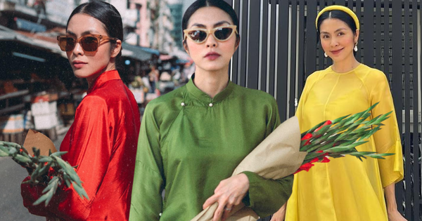 Tăng Thanh Hà cực thích diện áo dài Tết nhưng có 1 kiểu cô hiếm khi mặc