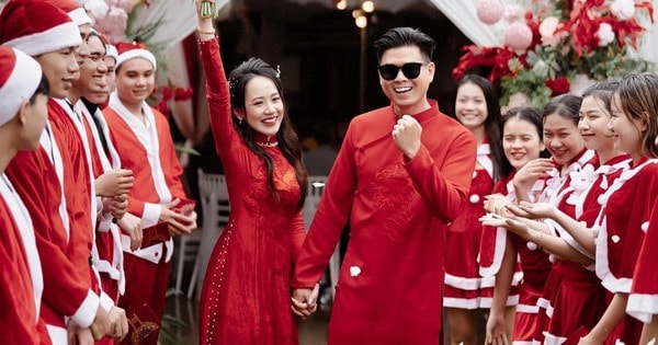 Đám hỏi Noel độc đáo khiến dư luận xôn xao ở xứ Quảng