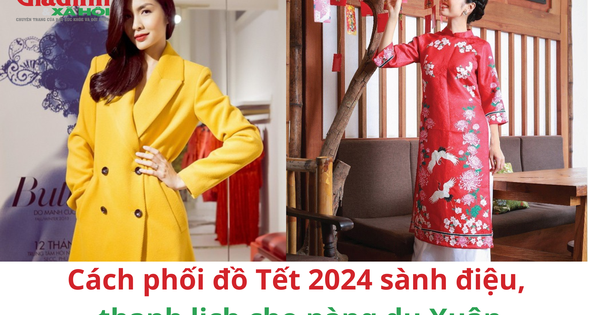 Cách phối đồ Tết 2024 sành điệu, giá mềm cho nàng du Xuân