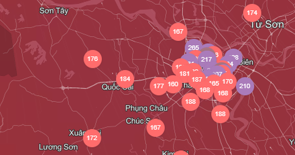 Hà Nội ô nhiễm không khí nghiêm trọng, điểm danh những điểm vượt mức quy định