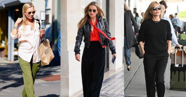 Đẳng cấp thời trang của Kate Moss ở tuổi U50: Phối đồ đơn giản vẫn chuẩn sang xịn mịn