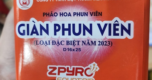 Tặng pháo hoa làm quà Tết sẽ bị xử phạt