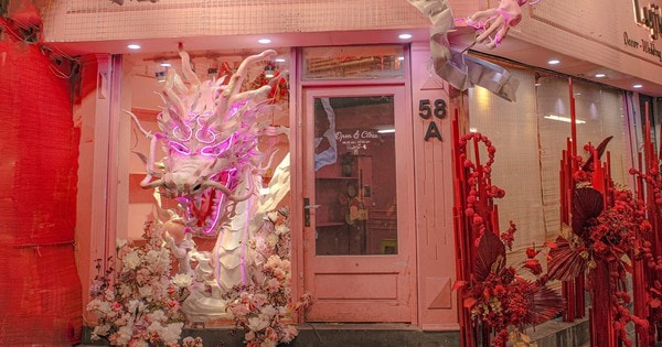 Độc đáo 2 linh vật rồng 'khổng lồ' trên con phố nổi tiếng nhất, nhì Hà Thành