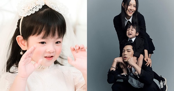 Vẻ ngoài xinh xắn như thiên thần của con gái Trương Mỹ Nhân - Phí Ngọc Hưng