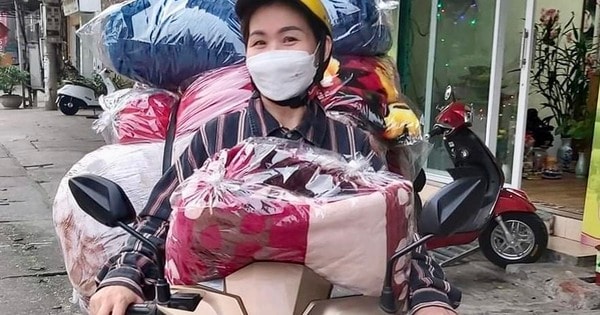 Kiếm tiền triệu từ nghề giặt sấy mùa nồm ẩm