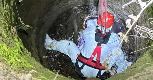 Phát hiện thi thể người đàn ông dưới giếng sâu