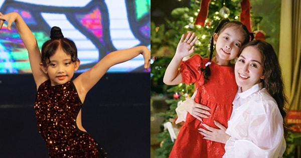 Con Khánh Thi có vẻ ngoài cá tính, càng lớn càng bộc lộ tài năng như bố mẹ