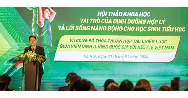 Hội thảo nâng cao nhận thức về vai trò của dinh dưỡng hợp lý và lối sống năng động cho học sinh tiểu học
