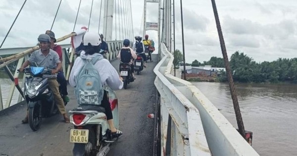 Lái xe 31 tấn qua cầu treo tải trọng 3,5 tấn bị khởi tố