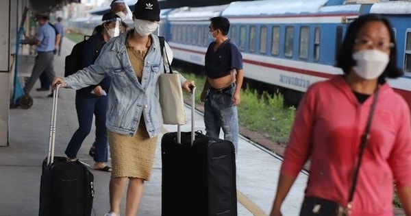 Lưu ý khi hành khách đi tàu Tết Giáp Thìn 2024