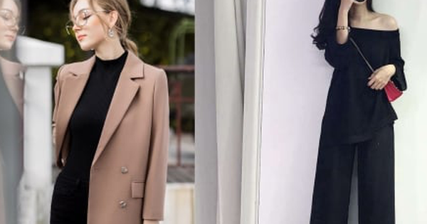 Chỉ mất 3 phút để phối quần đen với áo mùa đông chuẩn chỉnh