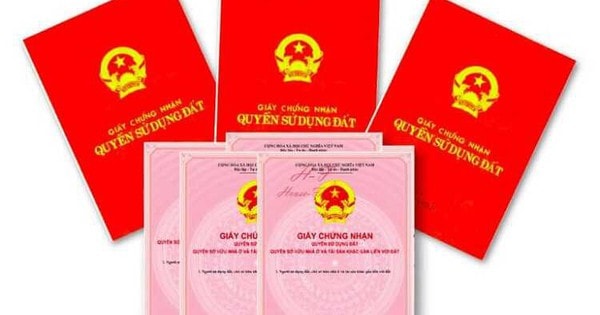 Từ năm 2025, tên gọi chính xác của sổ đỏ, sổ hồng là gì?