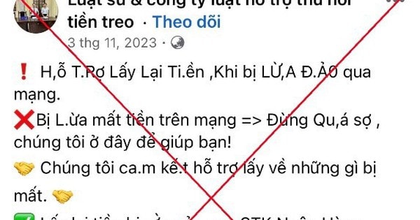 Bị lừa hơn 200 triệu đồng vì sập bẫy luật sư giả