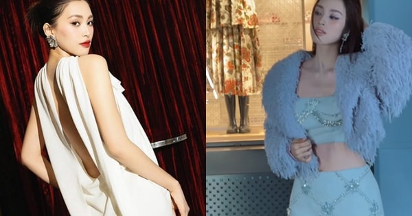 Khoe xương 'quai xanh' gợi cảm sau Tết, Hoa hậu Tiểu Vy khiến fan tò mò bí quyết siết cân